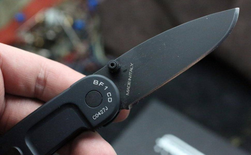 Складной нож Extrema Ratio BF1 Classic Drop Point Black фото 4