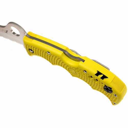 Складной нож Spyderco Rescue Assist™ Salt Yellow - 79PSYL фото 14