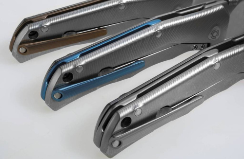 Складной нож Lion Steel T.R.E. Bronze Titanium фото 13